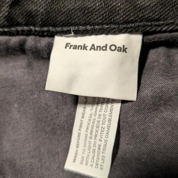 Frank & Oak Women's High Rise Jeans - Charcoal - Picture 11 of 11
